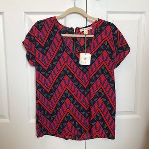 Shrinking violet women’s blouse
